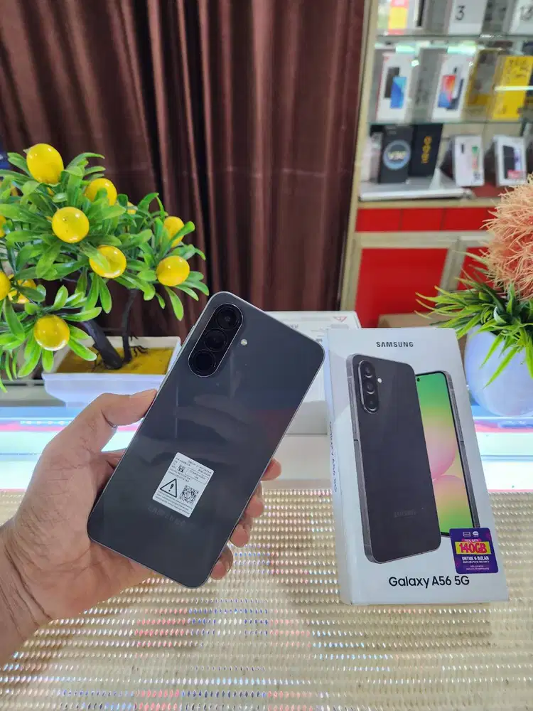 Samsung A56 5G Ram (8+8) 16Gb/ 256Gb Fullset Mulus Ori 100% Like New