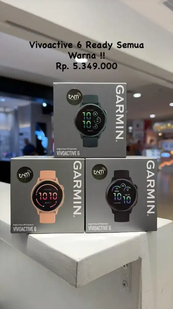 Garmin Vivoactive 6 – Ready Semua Warna!