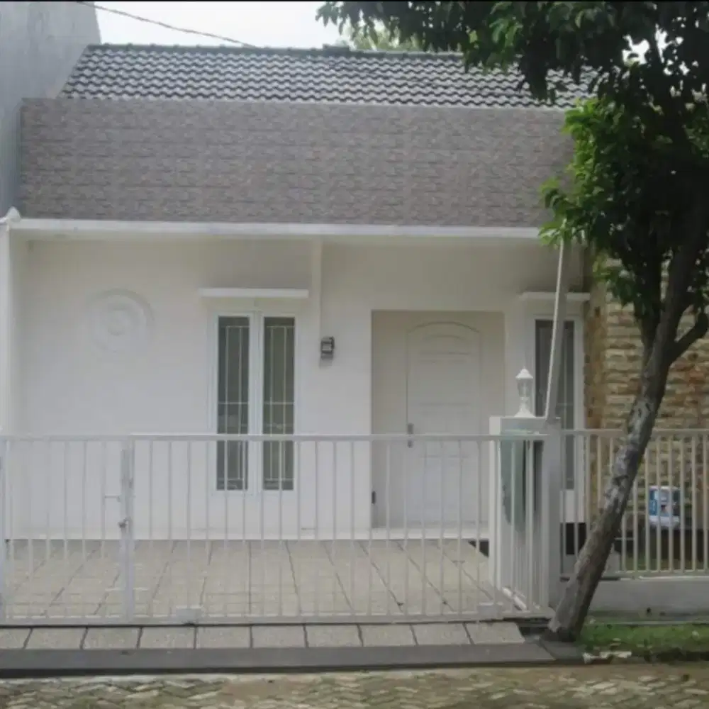 Rumah siap huni dalam cluster bintaro jaya akses bagus jalan lebar