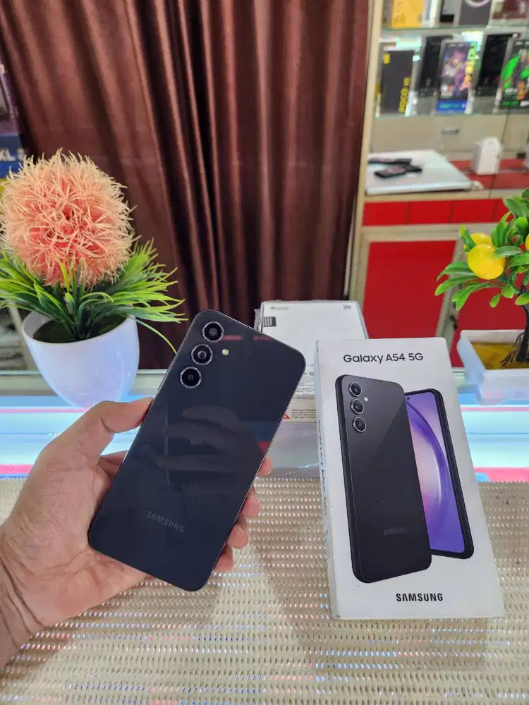 Samsung A54 5G Ram (8+8) 16Gb/ 256Gb Fullset Mulus Ori 100% Bergaransi
