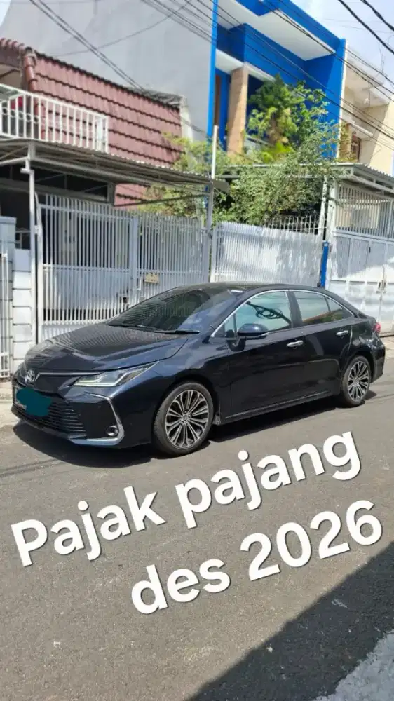 Altis 1.8 v 2021-2022 km 60rb ex wanita pajak des 2025 istimewa mulus