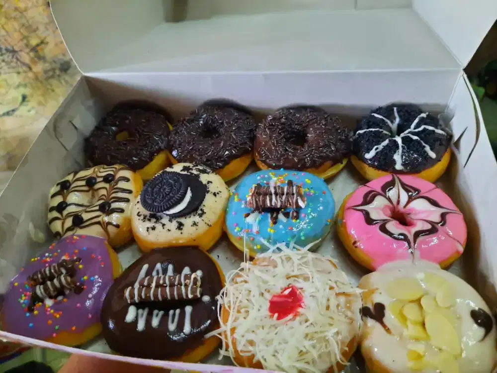 Donat Susu Asli bolong tengahnya