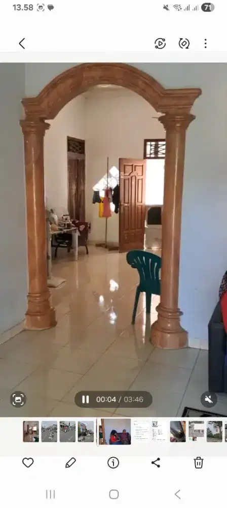 Rumah besar tanah luas dijual murah