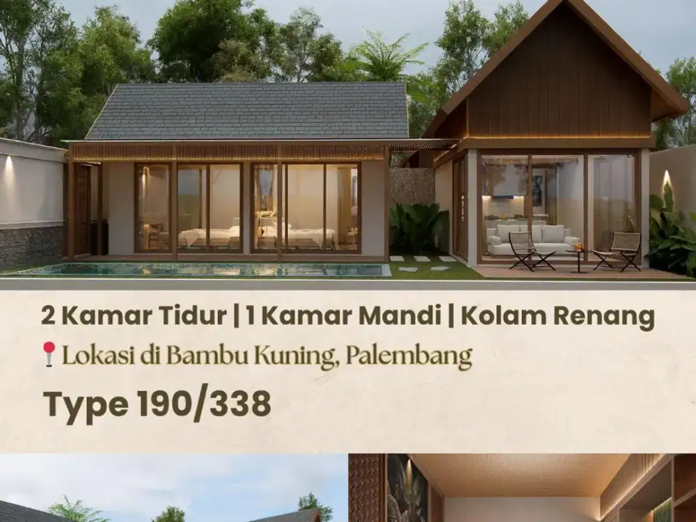 DIJUAL VILLA EKSKLUSIF DI PALEMBANG