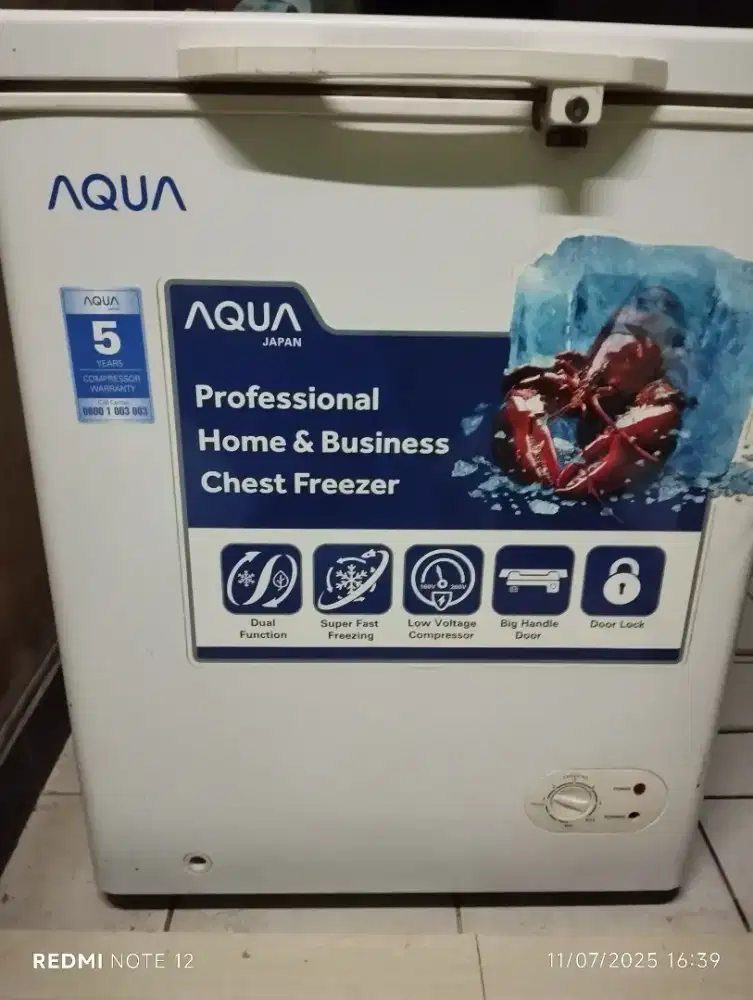 Freezer Box Aqua 100L