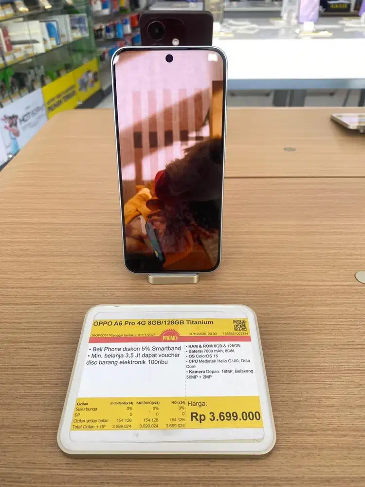 Ready Oppo A6pro 4G 8GB/128GB