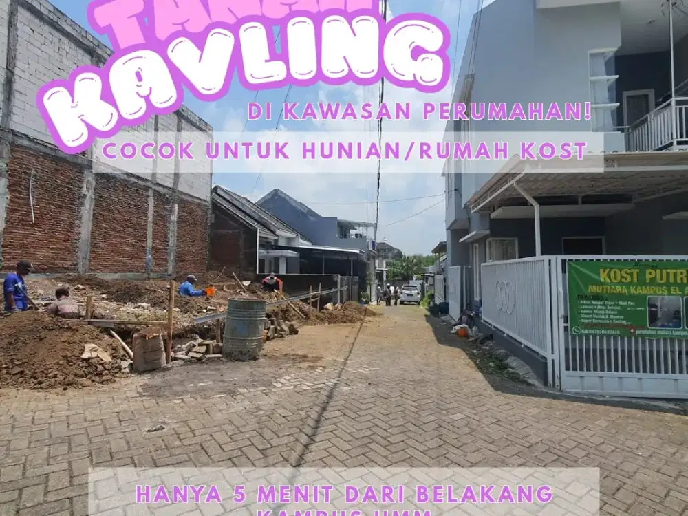 Tanah Murah Tegalgondo, Lokasi Strategis & Aman