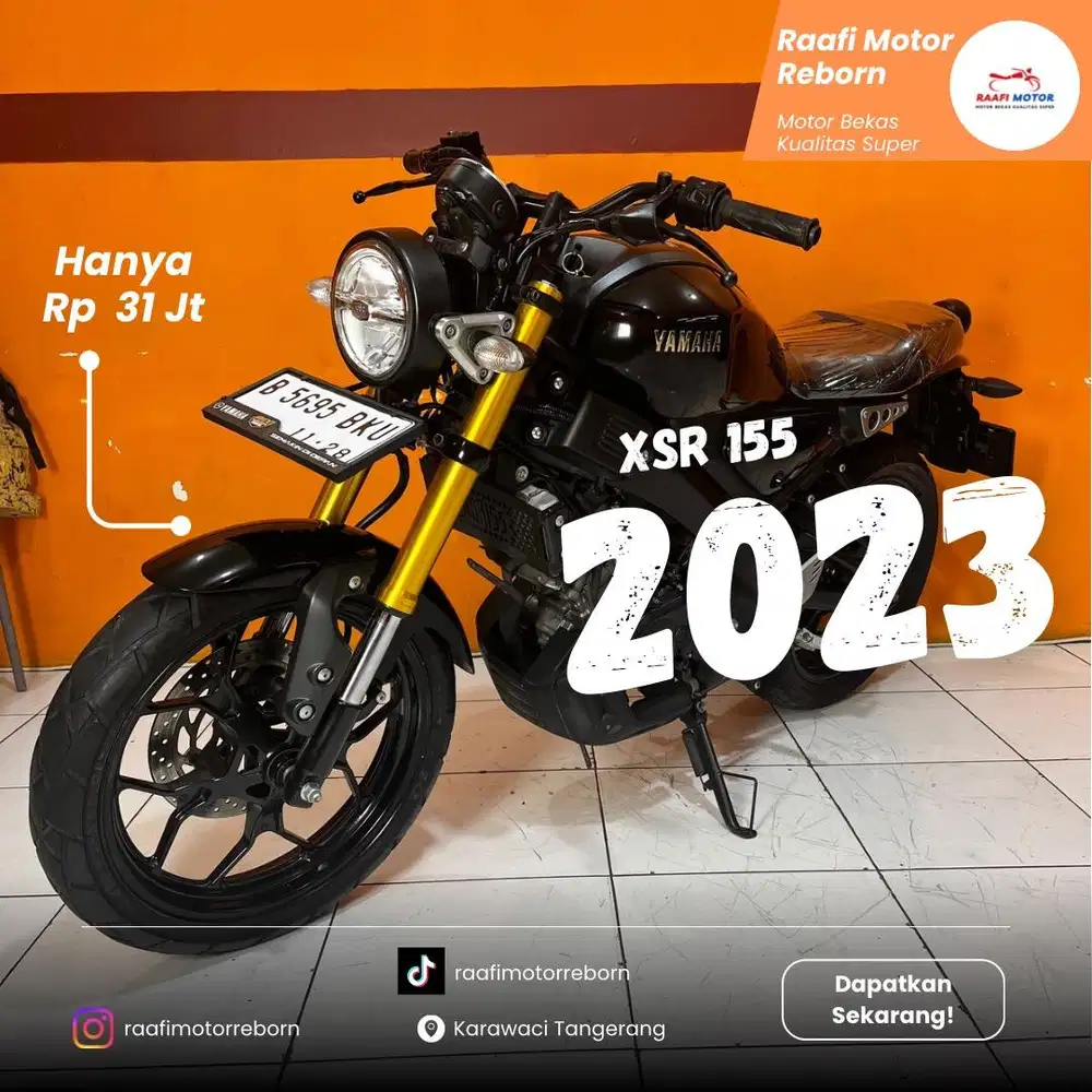 XSR 155 2023 GARANSI 1 BULAN