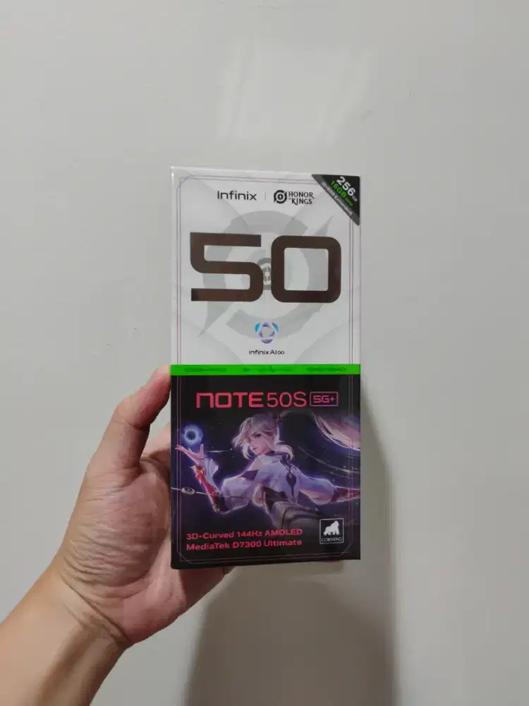 [BARU] Infinix Note 50S 5G 8/256, SEGEL Garansi Resmi, Bisa COD