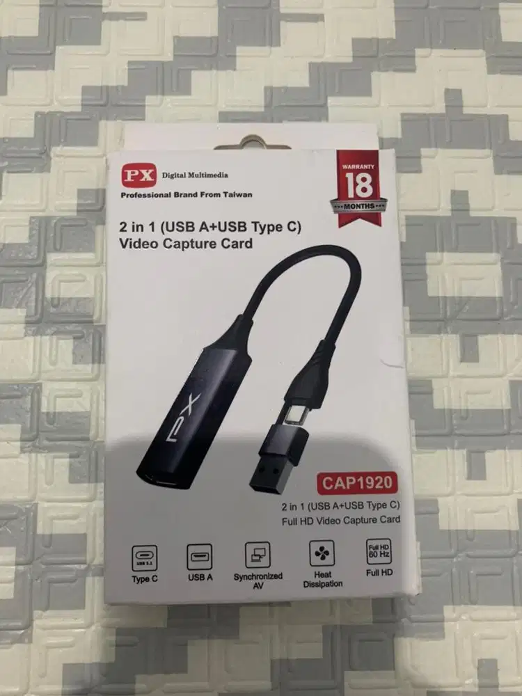 Video Capture HDMI Card Video USB3.0 USB Type C with Loop PX CAP1920