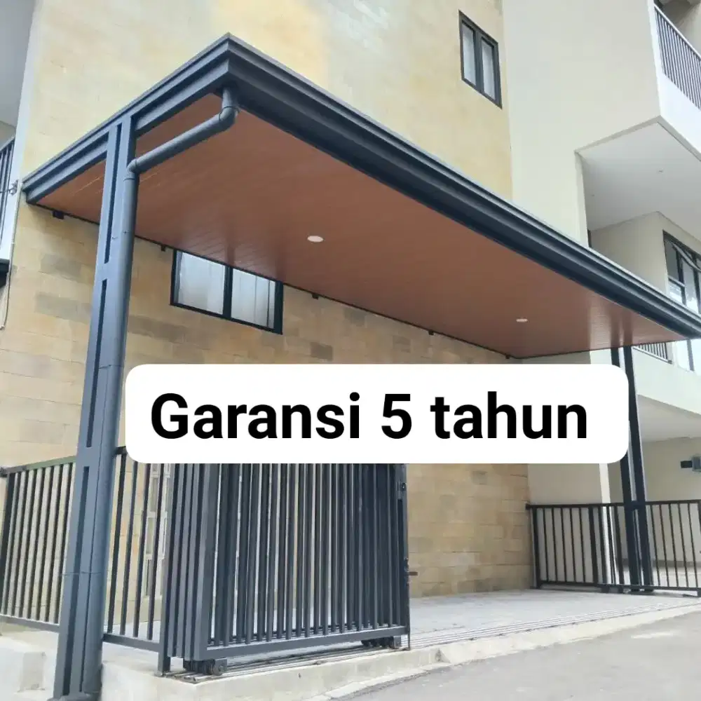 Kanopi minimalis modern termurah baja ringan dan besi
