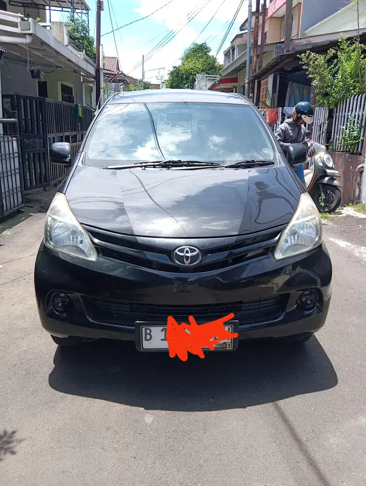 Toyota Avanza 2013 Type E Manual