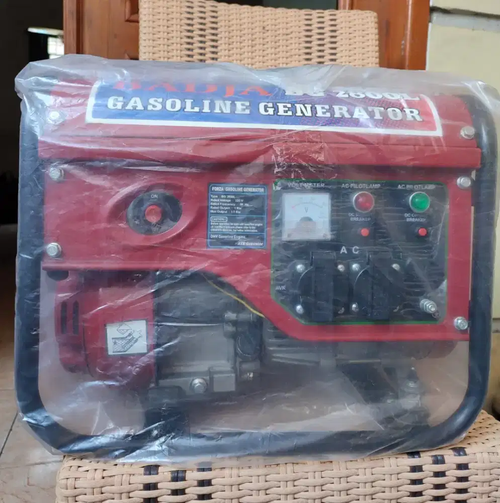 Genset badja 2200 watt kondisi mulus siap pakai