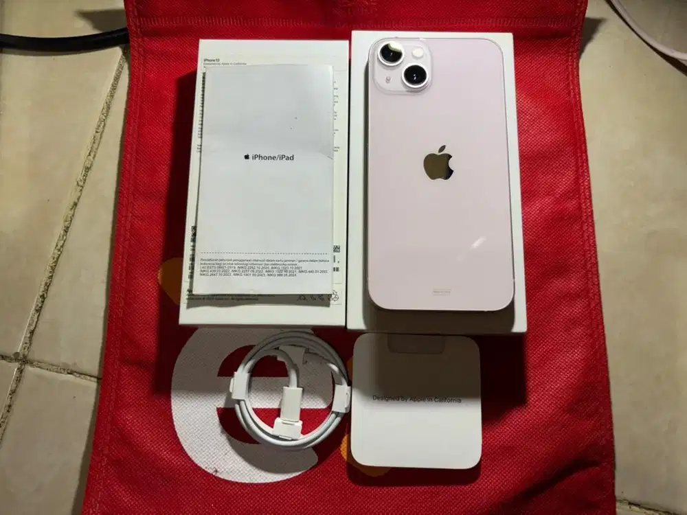 iPhone 13 128GB iBox Pink BH 88 Digimap Blibli GDN 128