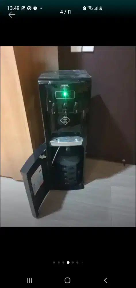 Dispenser Sanken Galon Bawah HWD-C5231C Kondisi Seken Bekas Pakai