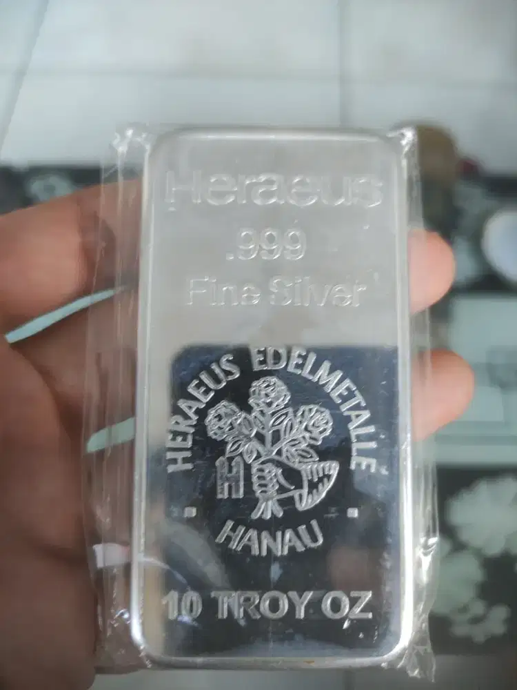 Perak batangan HERAEUS 10 OZ