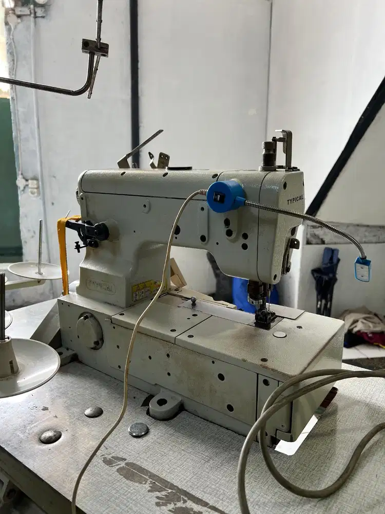 2 MESIN KAOS OVERDECK DAN JARUM 3 / CHAINSTITCH