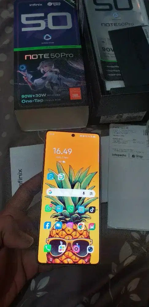 Infinix note 50 pro like new