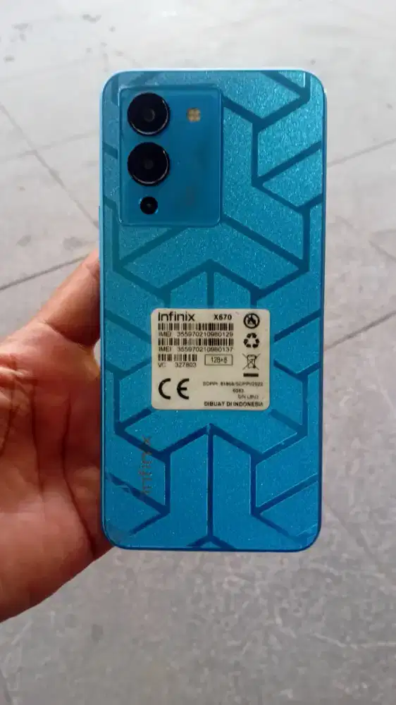 Infinix Note 12 ram 8/128gb mulus normal dan segel