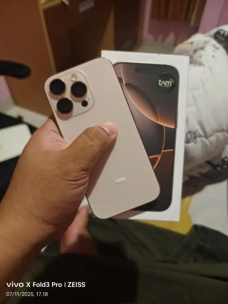 Iphone 16 pro 256gb ibox fullset bisa TT