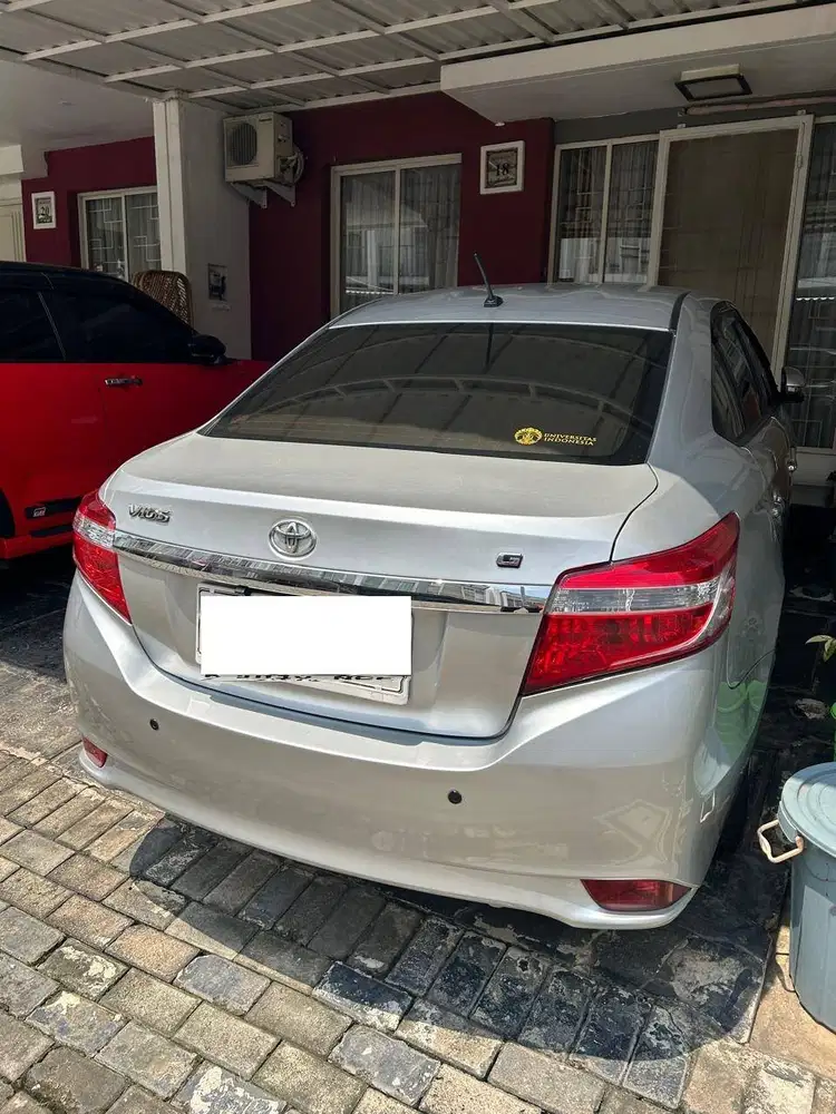 Vios Type G tahun 2015 pemakaian pribadi