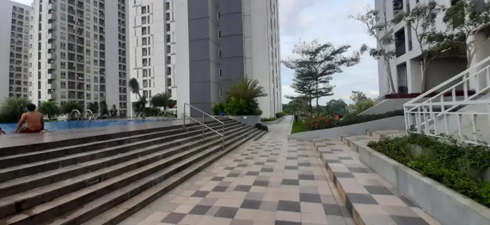 Akasa pure living 2 kamar bisa 6 bulan full furnish bsd tangsel