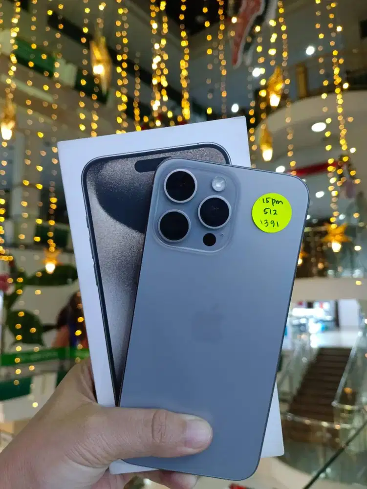 IPHONE 15 PRO MAX 512GB SECOND INDO