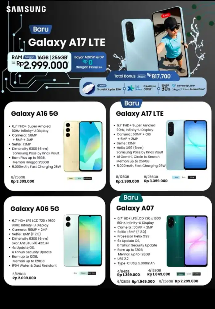 Kredit hp gratis 2x angsuran