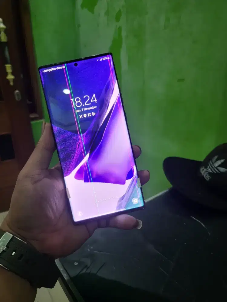 Samsung note 20 ultra 8/256 sein garis line selebihnya mulus nominus