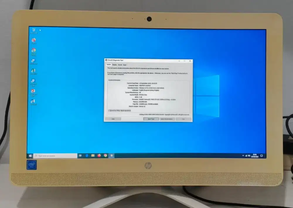 PC ALL IN ONE HP  20-C302D INTEL CELERON J4005