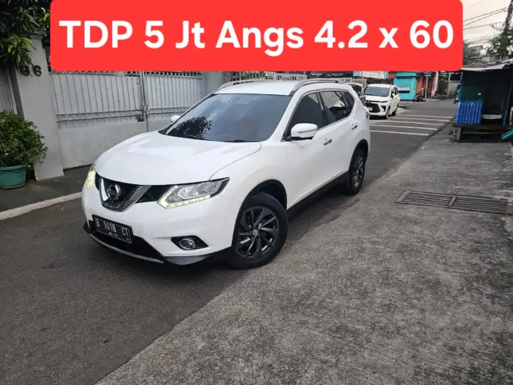 TDP 5 Jt Angs Termurah All New Xtrail 2.5 2016 Matic Putih Low Km