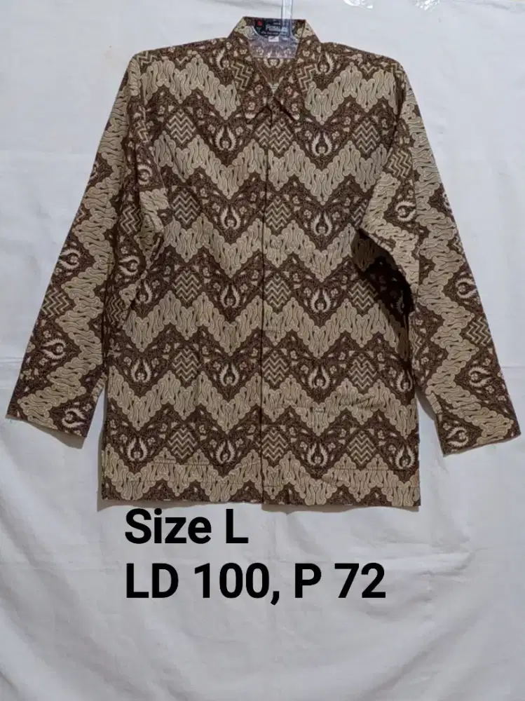 Batik Pria Preloved Murah