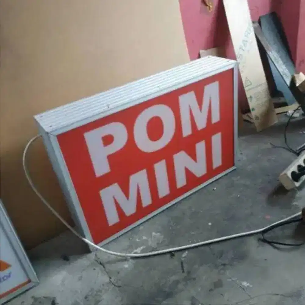 NEONBOX REKLAME Huruf Timbul//Papan Nama//Neon Box//Reklame//Acrylic