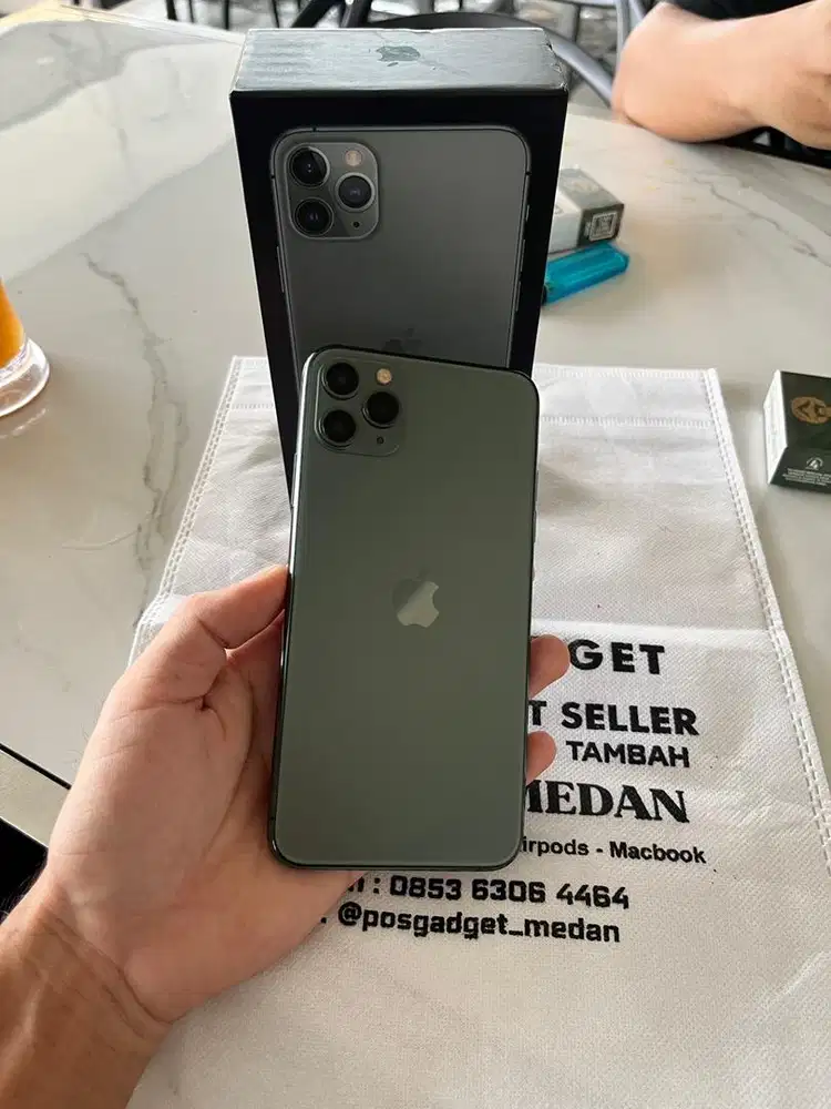 iphone 11 PM 256GB (Beacukai) jaringan permanen