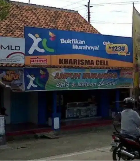 papan nama Neon box sign menu huruf timbul letter aneka Stiker Kaca