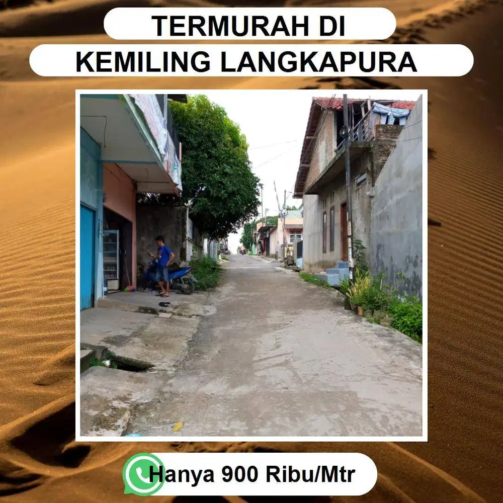 SATU-SATUNYA TANAH DI TENGAH KOTA YANG LOKASINYA SANGAT AJIB BANGET