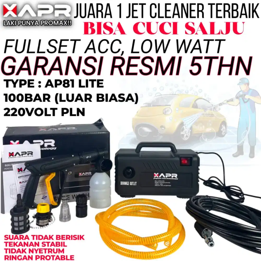 APR AP81 lite Steam cuci mobil motor ac jet cleaner semprot air taman