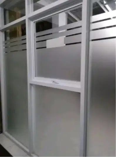 Sticker Sanblast Stiker Dekorasi Sticker Buram pasang kaca film Rumah