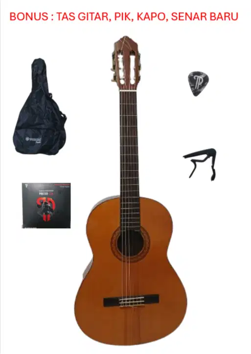 Gitar  Yamaha C330A (Seri Tinggi) Akustik Klasik + Banyak Bonus