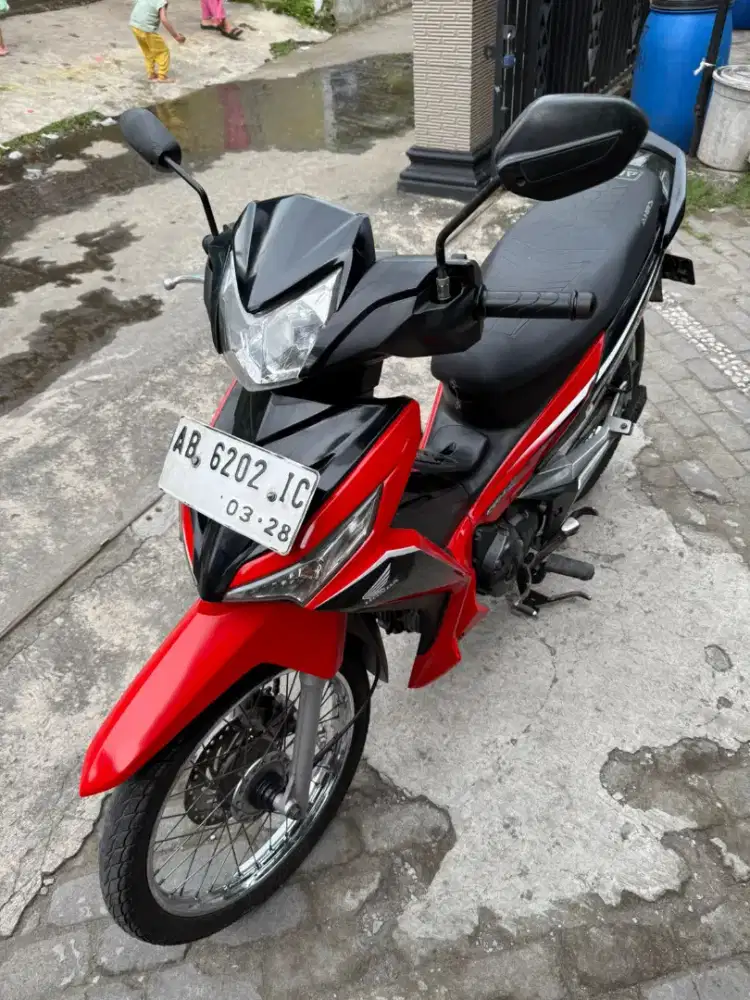 Honda Supra 125 THN 2018 plat AB kota.