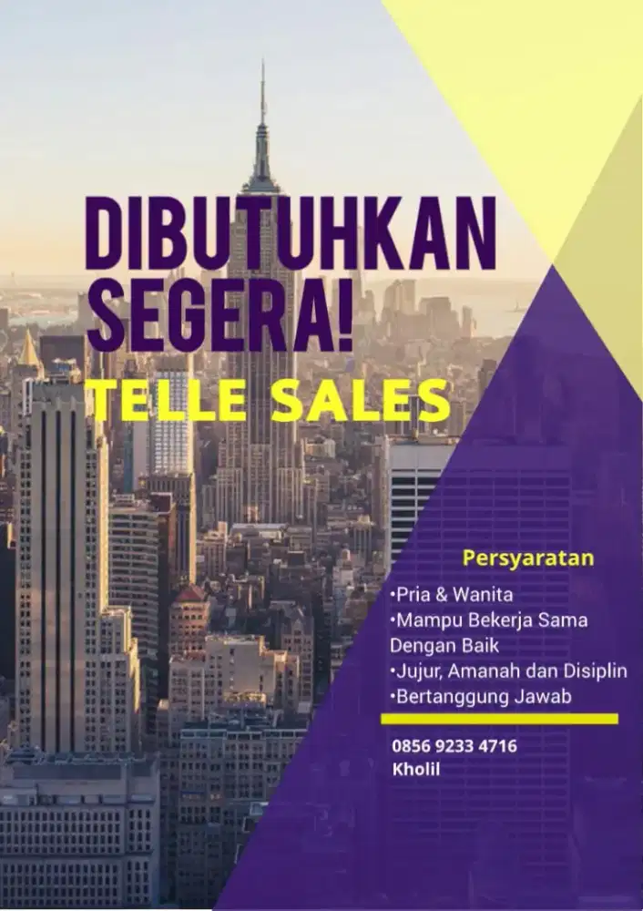 Tele Sales/Marketing