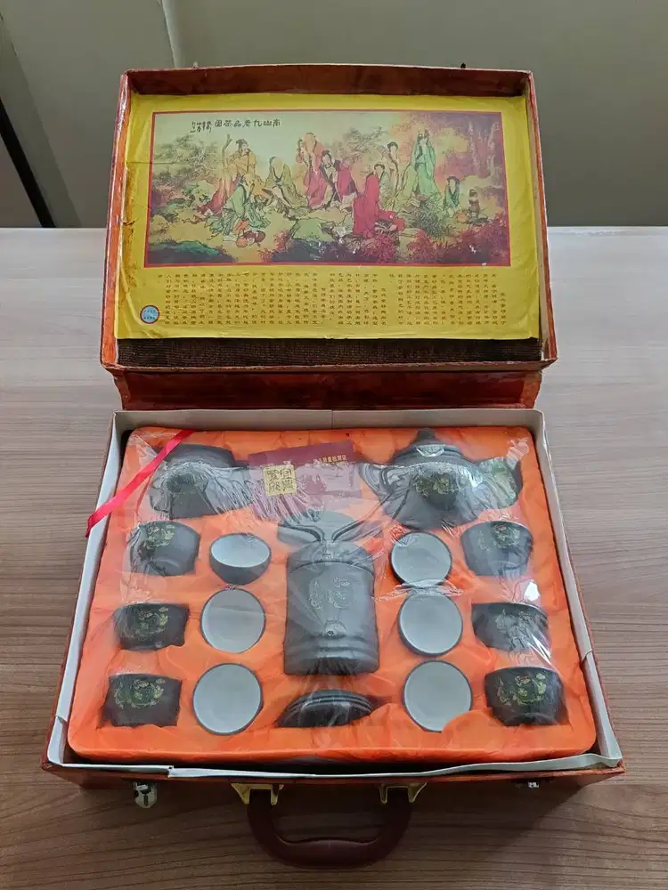 JUAL TEA SET ASTETIK ASLI TIONGKOK