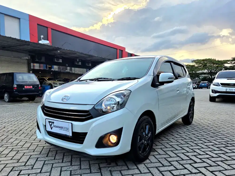 Daihatsu Ayla 1.2 X AT 2021 White Km50rban ANTIK SIAP PAKAI