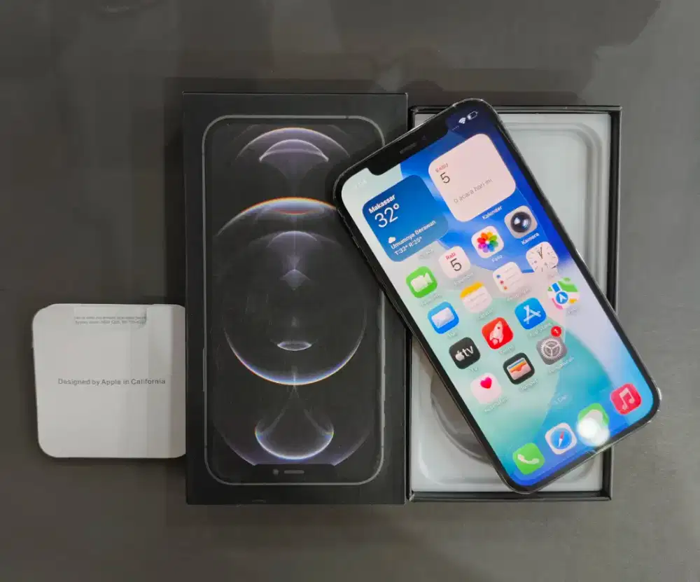 JUAL IPHONE 12 PRO 128GB GRAY INTER
