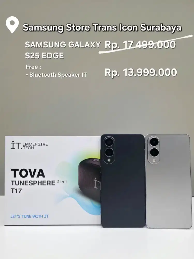 SAMSUNG GALAXY S25 EDGE FREE BLUETOOTH SPEAKER