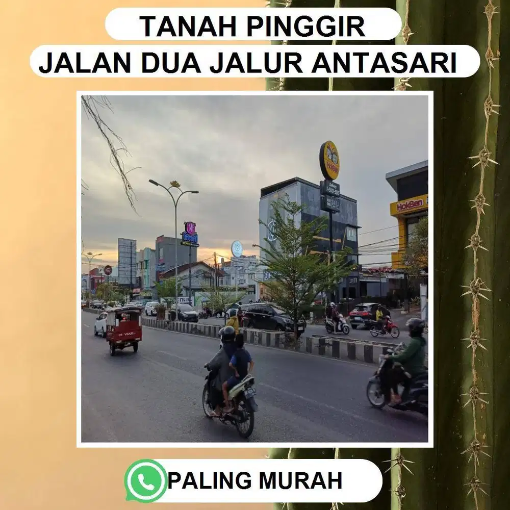 Kesempatan Emas: Tanah Strategis Dijual di Antasari, Bandar Lampung!