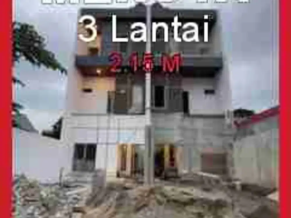 Wilson Rumah 3 lantai di meruya puri uk 5x20