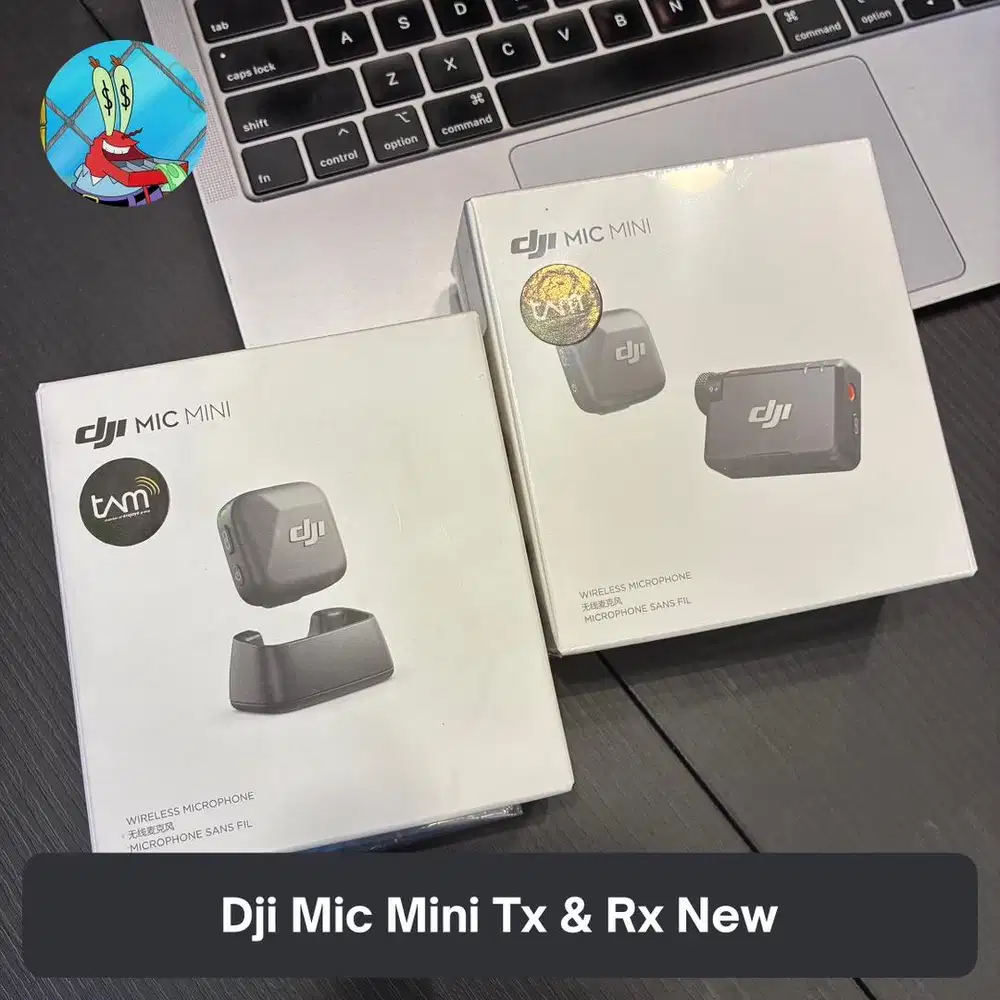 Dji Mic Mini TX & RX Baru Segel