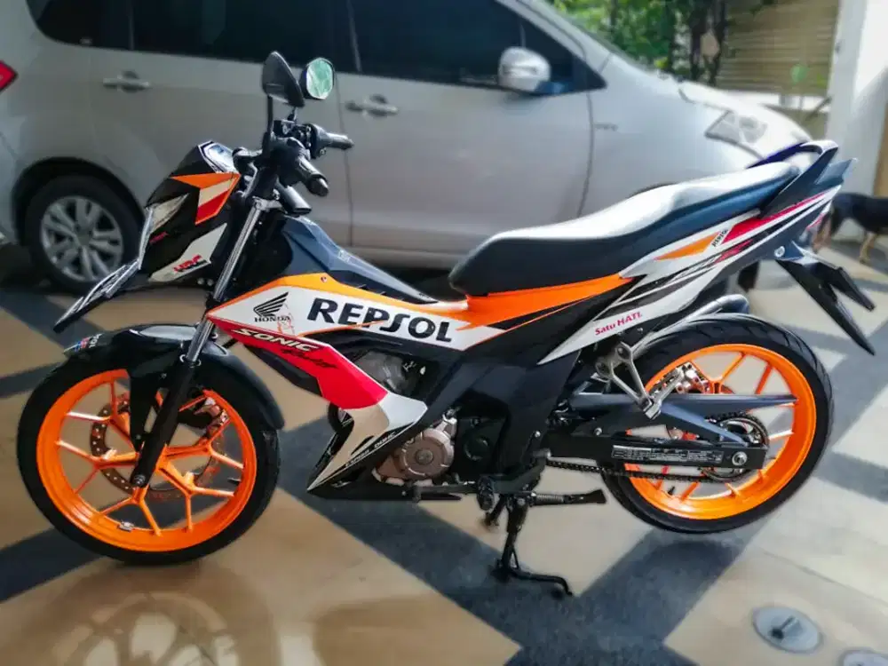 Honda Sonic 150R Repsol  |  KM Rendah, Mulus, Pajak Panjang
