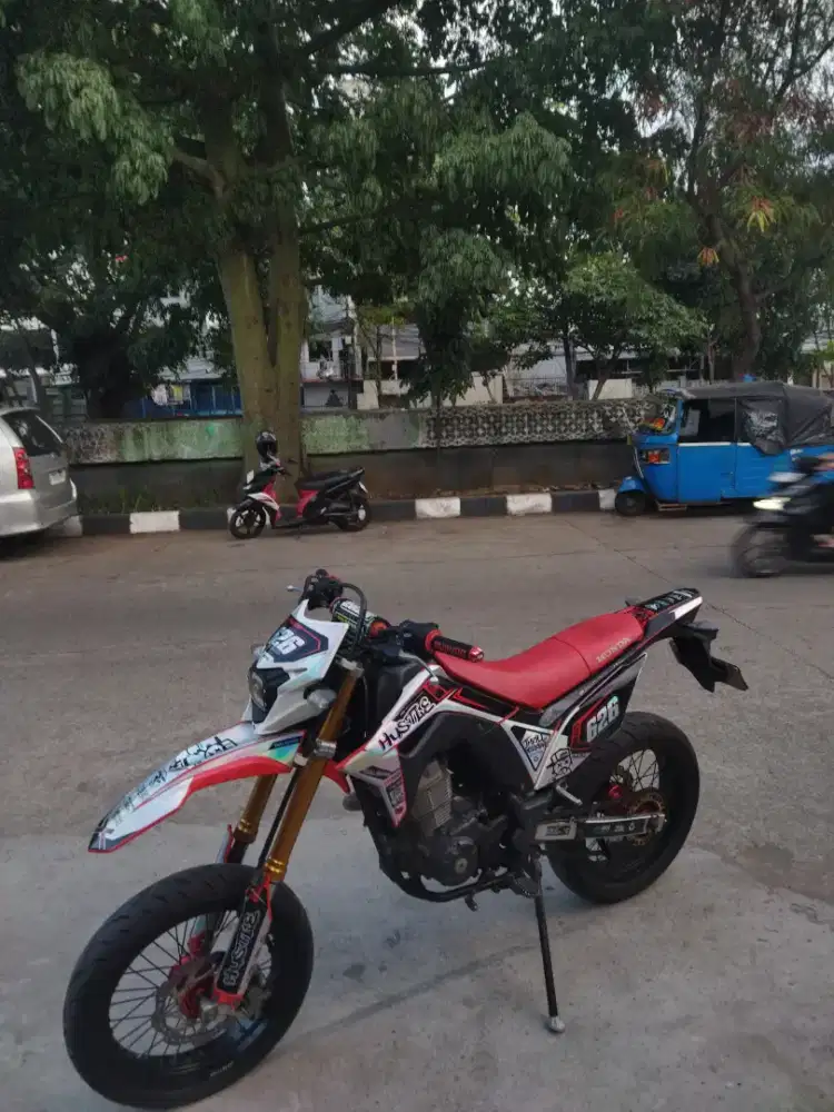 honda CRF pajak idup Plat panjang